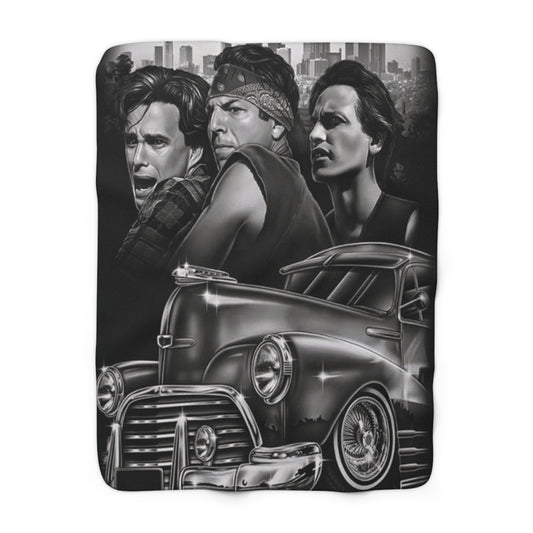 Blood In Blood Out Sherpa Fleece Blanket