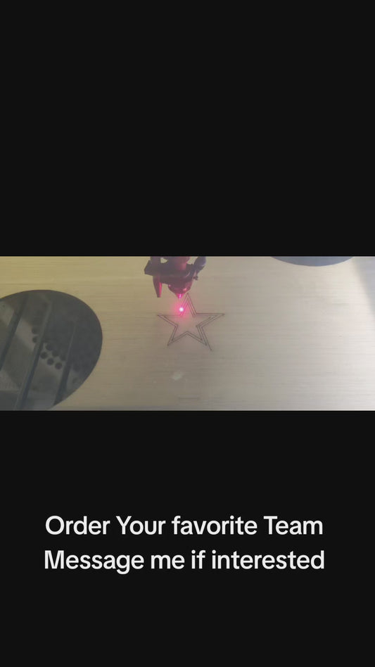 Cowboy's custom mini wood cooler