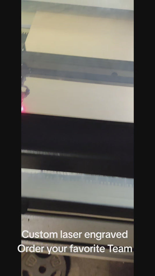 Custom Broncos LED chain