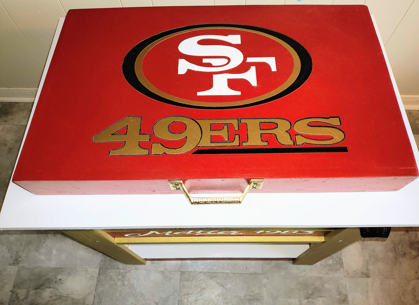 49ers Custom cooler