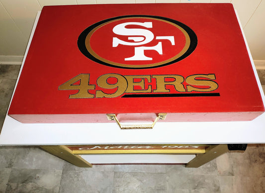 49ers Custom cooler